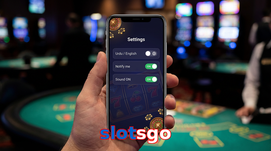 Game list for Slotsgo app section